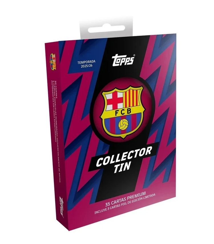 Topps Fcb Collector Tin